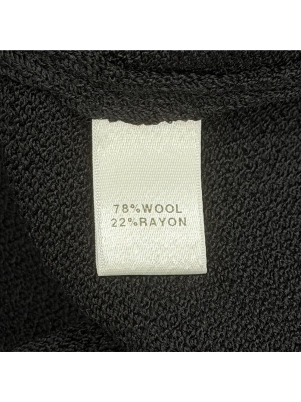 St. John Caviar Womens Size 12 Santana Knit Skirt Black Pencil Skirt Pull-On - Picture 6 of 7